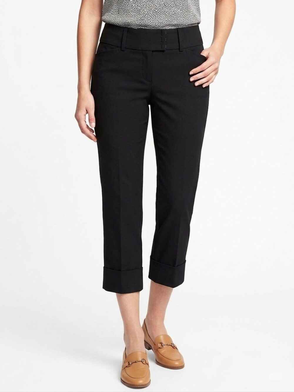 Express Cropped Dress pants